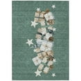 thumbnail image 2 of Addison Rugs Chantille Indoor/Outdoor Transitional Holiday Seafoam Machine Washable Rectangle Rug, 3' x 5', 2 of 7