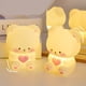 thumbnail image 4 of Creationary Valentine's Day Bear Nightlight Lovely Bedroom Vibes Light Kneading Music Glowing Enamel Light Prezzie For Girlfriend Qixi, 4 of 9