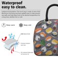 thumbnail image 3 of Insulated Lunch Tote Lunch Box for Women Men,Sushi (33)_16 Cooler Bag Small Leakproof Cute Lunch Cooler with for Student Bento Bag, 3 of 7