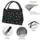 thumbnail image 4 of Fotbe Colorful Insect Bolsa Térmica Portátil con Estampado, Bolsa de Entrega de Alimentos Aislada, Bolsa Reutilizable de Gran Capacidad para Comidas y Supermercado, 4 of 6