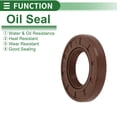 thumbnail image 3 of Anillo de sello de aceite universal Unique Bargains TG4 Lip Seal 25x47x8mm Caucho FKM de alta presión marrón 5 Pcs, 3 of 7