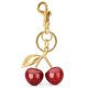 thumbnail image 1 of Cherry Key Chain Bag Charm Pendant for Women, Red Handbag Accessory for Purses, Wallets, and Backpacks, 1 of 5
