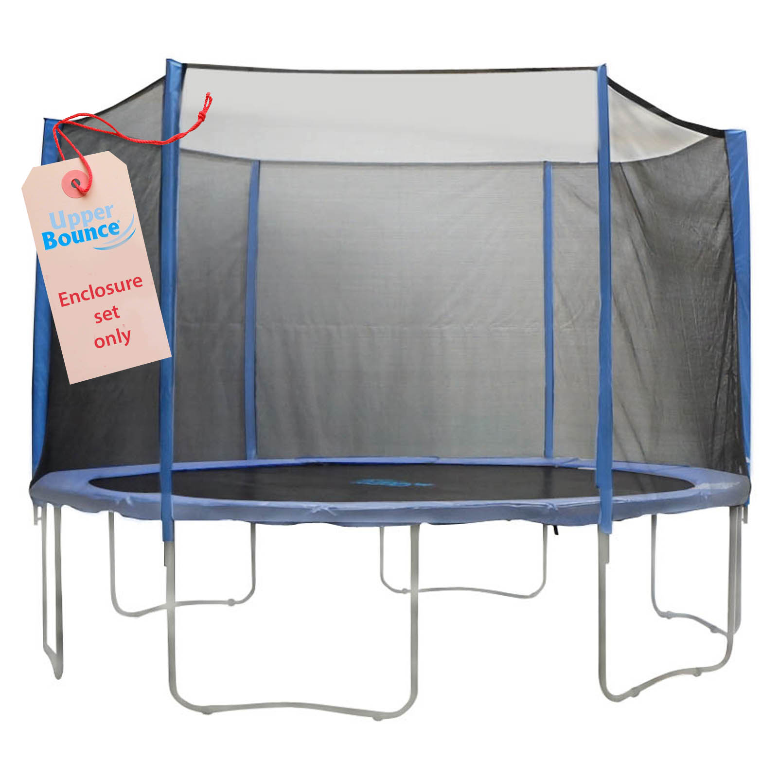 Trampoline Enclosure Set, to fit 14 FT. Round Frames, for 3 or 6 W