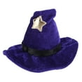 thumbnail image 3 of Sombrero De Mago De Halloween Para Gatos, Sombrero De Halloween Para Perros Fácil De Mantener, Duradero, Interesante Con Campana De Estrella Para Juegos De Rol Para Acción De, 3 of 7