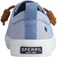 thumbnail image 4 of Women's Sperry Top-Sider Crest Vibe Mini Check Sneaker Blue/White Canvas 5.5 M, 4 of 6