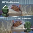 thumbnail image 5 of Portable Fan 24000mAh Battery Powered with Remote & LED, 4 Speed Strong Airflow, Desk/Camping/Outdoor/Gym Fan for Office Travel Treadmill Camping Gear, 5 of 5