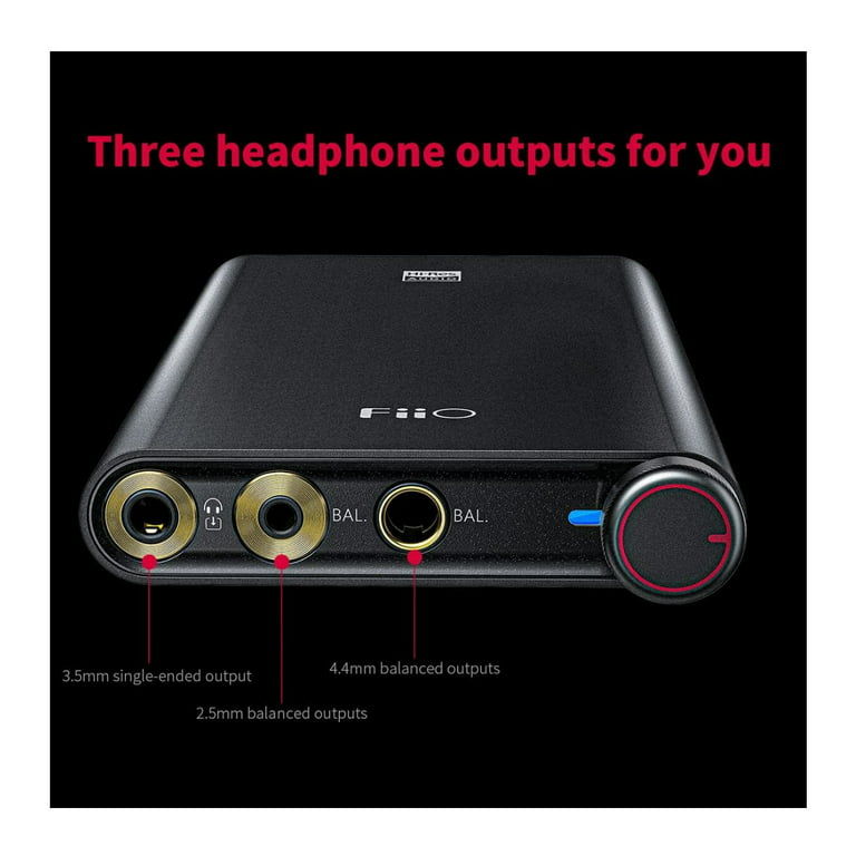 FiiO Q3 Headphone Amps Amplifier Portable High Resolution DAC