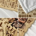 thumbnail image 6 of Gifts for Wife Blanket Anniversary Blanket Gift for Her, Wife Mothers Day Birthday Gift, I Love You Gifts for Her, Wedding Anniversary Romantic Gifts for Wife from Husband, 6 of 8