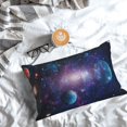 thumbnail image 5 of Honeii Planets Stars And Galaxies1 Print Pillow Cases,Plush Throw Pillow Covers,Decorative Pillowcase for Sofa, Couch, Living Room-16"x24", 5 of 6