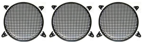 15" SubWoofer Metal Mesh Cover Waffle Speaker Grill Protect Guard DJ Car Audio 