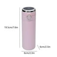 thumbnail image 3 of LEHOZIHEQ Vacuum Insulated Portable Mug, Easy to Clean, Lightweight Type, One-Touch Opening, Stainless Steel Bottle, Hot and Cold Retention (420ML), 3 of 6