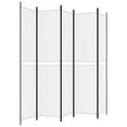 thumbnail image 3 of vidaXL 5-Panel Room Divider White 250x220 cm Fabric, 3 of 5