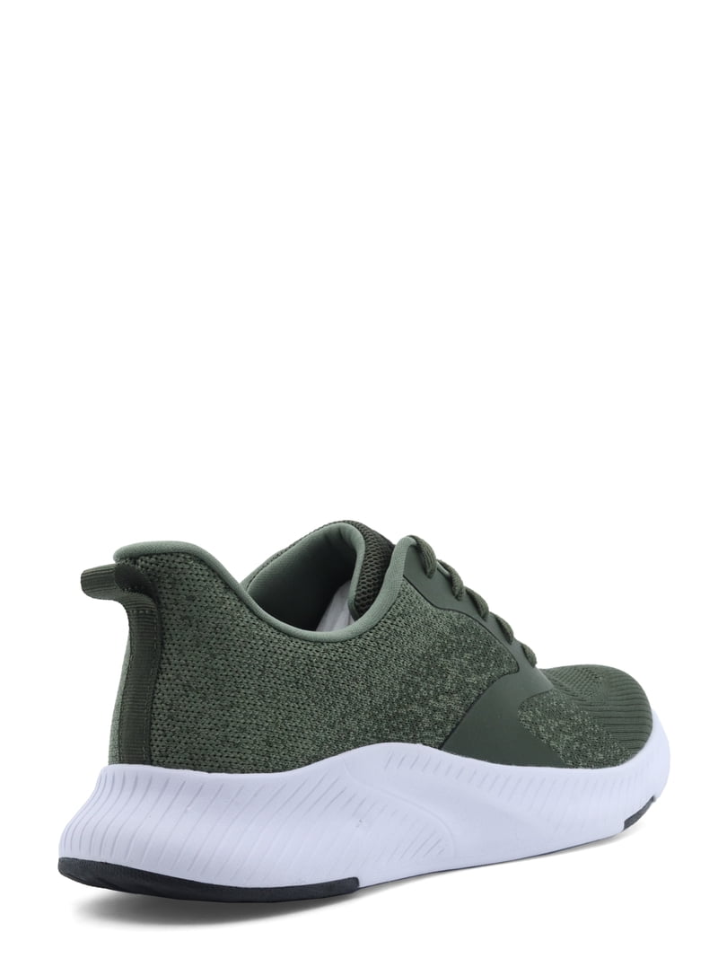 Athletic Works Mens Mesh Running Sneakers Olive Green Black Training Shoes 10.5 Athletic Works Men main image 3