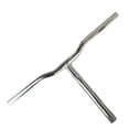 thumbnail image 4 of Manillar de bicicleta plegable en T de aluminio, accesorio de mantenimiento para ciclismo, elegante, portátil, para exteriores, reparación, manillar, 4 of 8