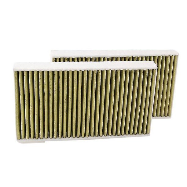 Reemplazo de filtro de aire acondicionado YONGSHENG Modelo 3 2 uds Compatible con coche de carbón activado