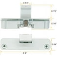 thumbnail image 3 of Scaroo W10240513 Washer Lid Latch Lock Strike Fit for Whirlpool 12-Pack, 3 of 6