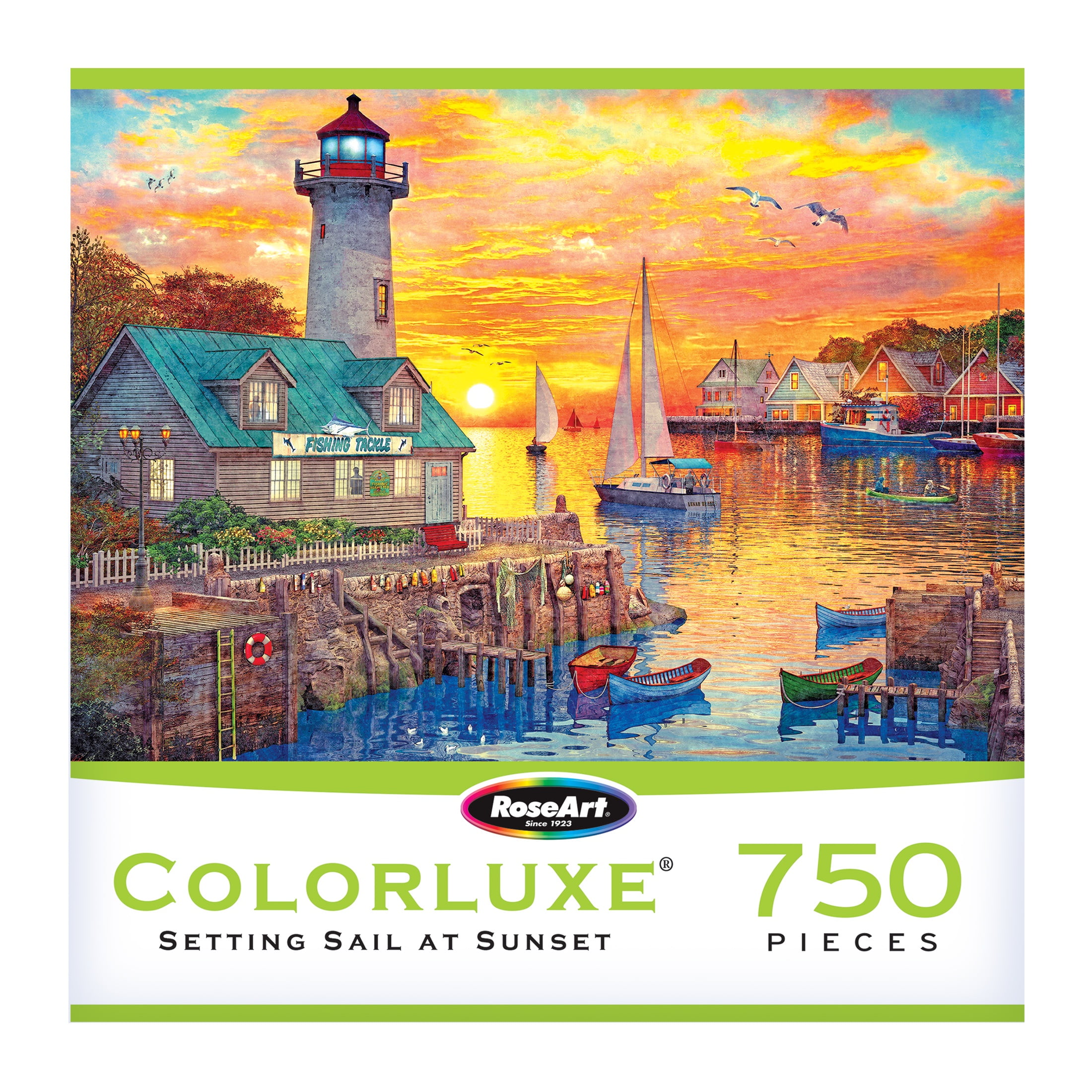 RoseArt Colorluxe 750-Piece Setting Sail at Sunset Adult