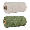 thumbnail image 1 of Durable and Safe Material Beige Cotton Rope 2 Rolls 10000x0.3cm, 1 of 1