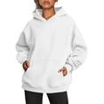 thumbnail image 1 of Sudaderas con Capucha Extragrandes para Mujer, Sudaderas de Forro , Suéteres de Moda para Otoño e Invierno XS, 1 of 9