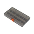 thumbnail image 2 of Caja de almacenamiento con múltiples rejillas, contenedor para manualidades con divisores de compartimentos, caja organizadora de hardware, estuche 15 cuadrículas, 2 of 8