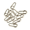 thumbnail image 6 of 50/100Pcs Stainless Steel Split Rings Rustproof Oval Split Clip Fishing Connector Fishing Cnnector Accessories, 6 of 8