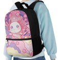 thumbnail image 4 of Uourmeti Salamander Pattern Sturdy Stitching Backpack, 17 Inch Large Capacity School Backpack Lightweight Polyester Backpack for Adults, 4 of 6