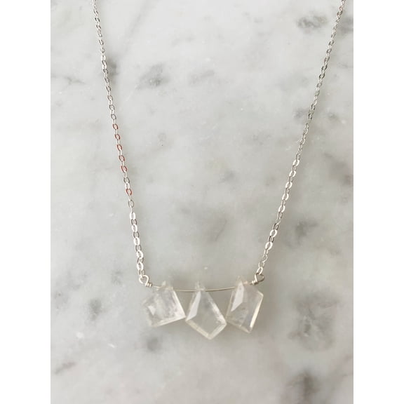 Odd Stone Moonstone Bar Necklace