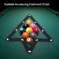 thumbnail image 3 of Pool Table Rack,HURRISE 6Pcs/Set 9 & 10 Balls Billiard Rack Ball Holder Positioning Billiard Table Pool Cue Accessory, 3 of 8