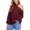Red, variant on Vedolay Women's Tops Women's Sweaters 2023 Fall Long Sleeve Crew Neck Striped Oversized Casual Pullover Top,Brown XL