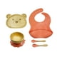 thumbnail image 1 of Set De Alimentación Para Bebé Diseño De Oso En Bambú, 1 of 8