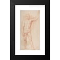 thumbnail image 2 of Alphonse Legros 9x14 Black Modern Framed Museum Art Print Titled - Study of a Figure (1837-1911), 2 of 5