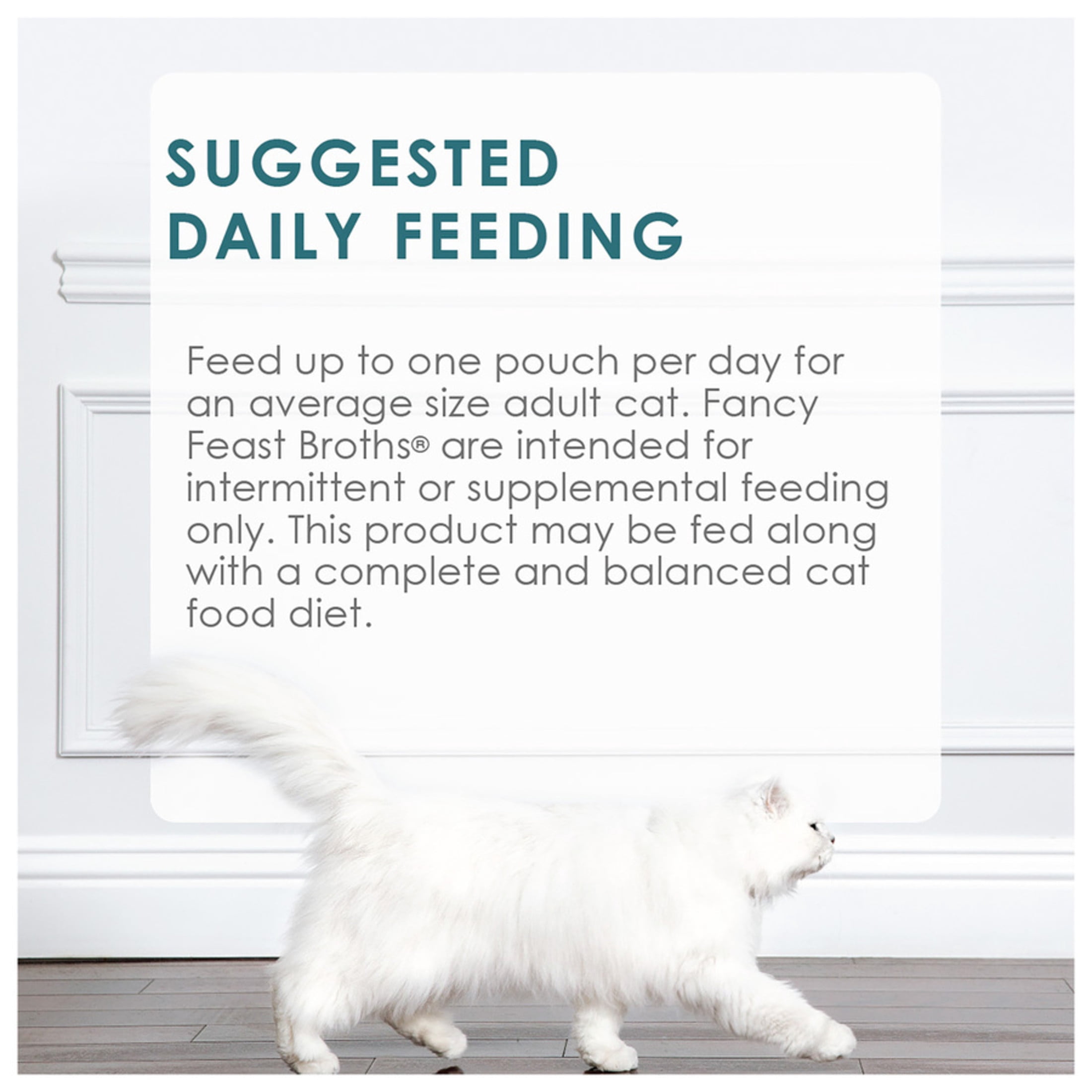 Purina Fancy Feast Broths Classic Collection 6C Variety pack, Cat Treats, 40g x 6