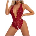 thumbnail image 1 of Ropa interior sexy Sexy Temptation Lace Tease Pijama con espalda abierta Traje Ropa para el hogar Fridja  nalpqowj12290, 1 of 9