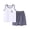 White, variant on Yammkia Baby Boy Outfit Toddler Baby Boy Clothes Sleeveless Vest Tank Tops Jogger Shorts Sets 2Pcs Cute Infant Boys Summer Casual Outfits(Green,9-10 Years)