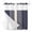 MidnightBlue, variant on No Hook Shower Curtain, Beige Striped Standard Shower Curtain with Snap in Liner, Midnight Blue Geometric Simple Retro Waterproof Washable Fabric Bathroom Curtains Sets, 72"W x 72"L