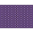thumbnail image 1 of Ahgly Company Indoor Rectangle Patterned MediumOrchid Purple Area Rugs, 4' x 6', 1 of 6