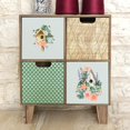 thumbnail image 6 of 3 Pcs Flower and Bird Rub on Transfers for Furniture and Crafts Decals 6x12 inch Furniture Transfer Stickers Self Adhesive Waterproof Redesign Décor Transfers Decals for Home, 6 of 7