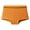 Gold, variant on Women Cotton Boyshort Underwear, Elastic Waist Comfort Stretch Soft Boxer Briefs Beige Size Free Size