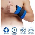 thumbnail image 2 of WWS-Reusable Large Gel Ice Pack Wrap for Sports Injuries,2 Pieces Cold Packs with Strap for Back Pain Relief, Cold Compression Therapy for Elbow, Ankle, Ice Pack for Injuries, Swelling, Bruises, 2 of 4