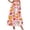 Blue, variant on Maxi Skirts for Women Funny Halloween Printed High Waist A Line Long Skirt Halloween Vocation Party Outfits