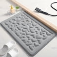 thumbnail image 5 of Suncoda Bathroom Rugs, Soft Memory Foam Bath Mat - Non Slip Absorbent Thick Bath Matt, Rubber Back Shower Rug, Toilet Mats Bath, Mats for Bathroom Floor Toilet, Door Mat Washable, 5 of 5