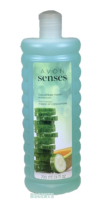 Avon Senses Cucumber Melon Bubble Bath Product of Avon Bain-mousse 24 Ounces