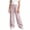 Pink, variant on Kids Boys Girls Casual Cargo Pants Drawstring Waist Wide Leg Loose Fit Utility School Uniform Trousers with Multi Pockets