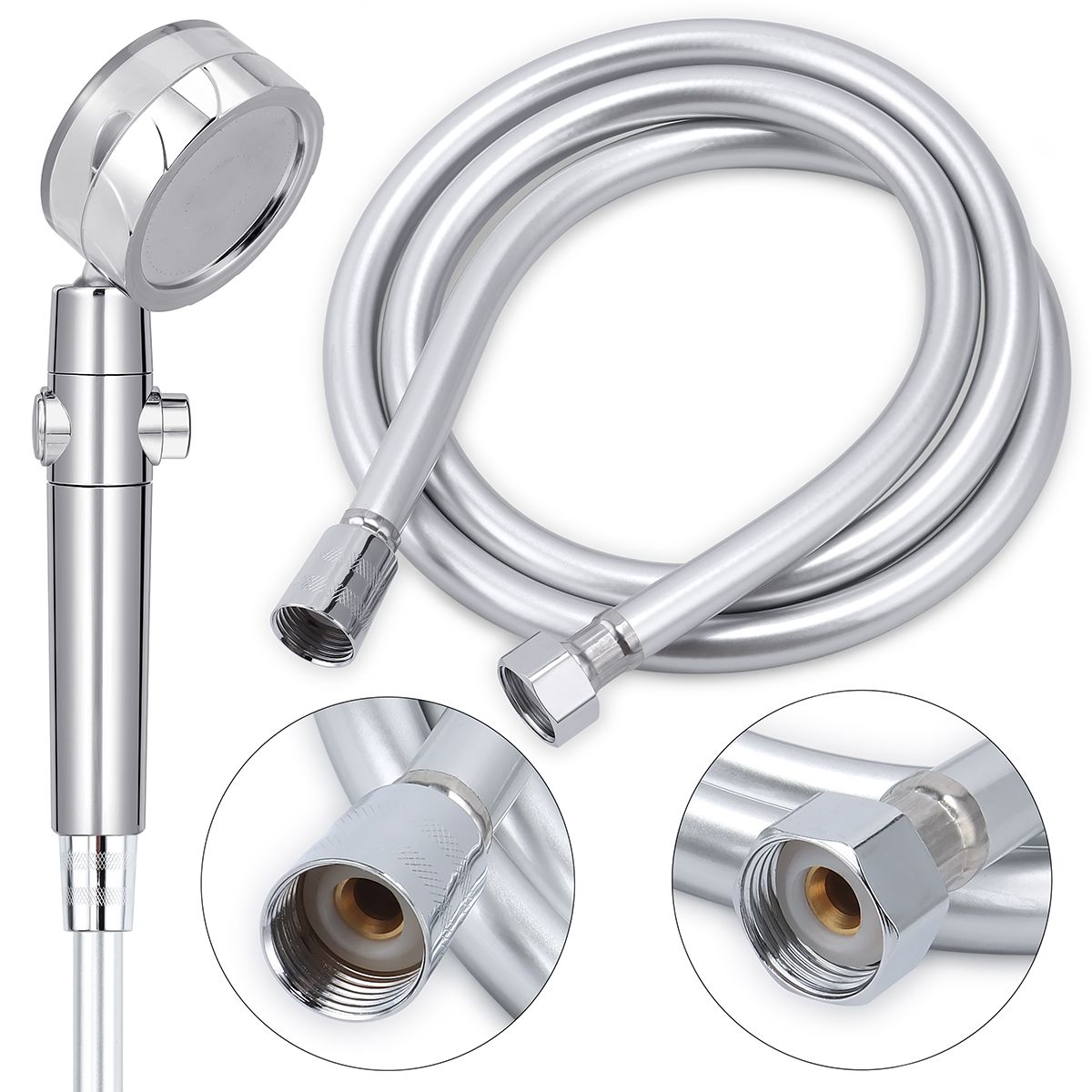 Gustave High Pressure Shower Heads, Handheld Hydro Jet Shower Head Kit