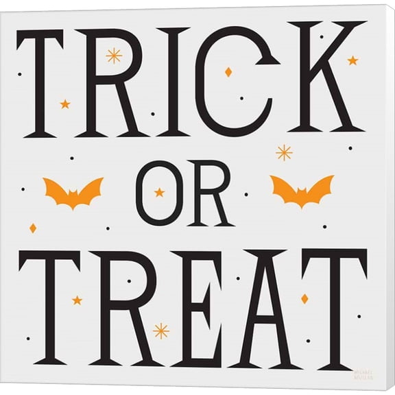 Great Art Now Festive Fright Trick or Treat II by Michael Mullan, Canvas Wall Art, 12W x 12H