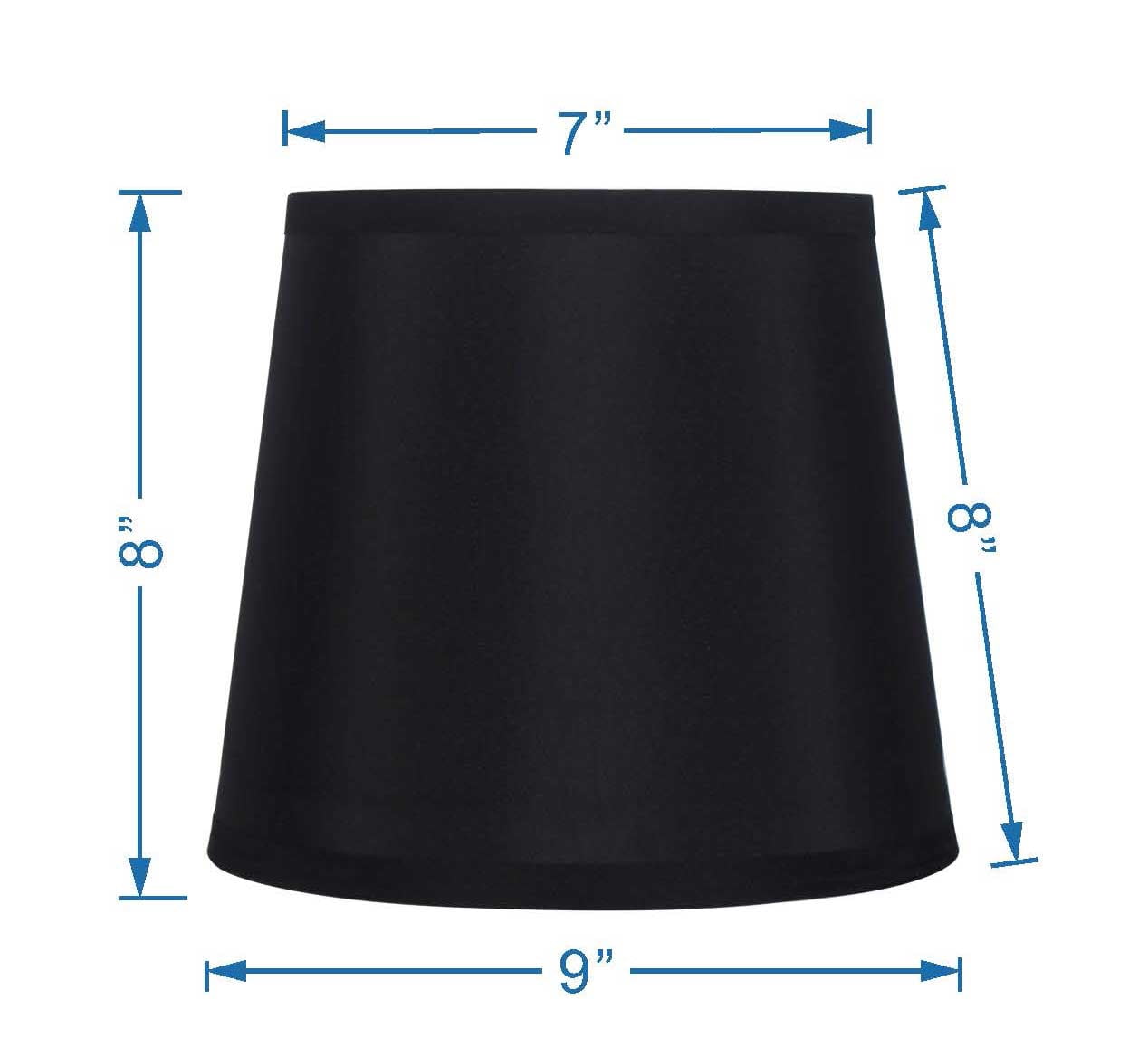 Mainstays Accent Drum Shade, Black
