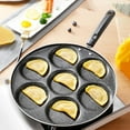 thumbnail image 6 of Egg Frying Pan, Pancake Omelette Pan Cooker Pans Cookware Fried Egg Cooker Plett, Crepe, Multi Egg Frying Pan, 6 of 9