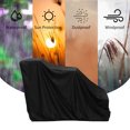 thumbnail image 2 of Outdoor Snow Blower Cover with Drawstring Waterproof Snowblower Dust-Proof Snow Blower Cover Full Protection for, 2 of 7
