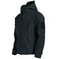 thumbnail image 1 of REDHOTYPE Veste Tactique Imperméable à Capuche pour Hommes en Polaire Chaude pour Randonnée Militaire, 1 of 2