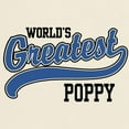thumbnail image 3 of CafePress - World's Greatest Poppy Light T Shirt - Men's Classic Graphic T-Shirt, 3 of 4